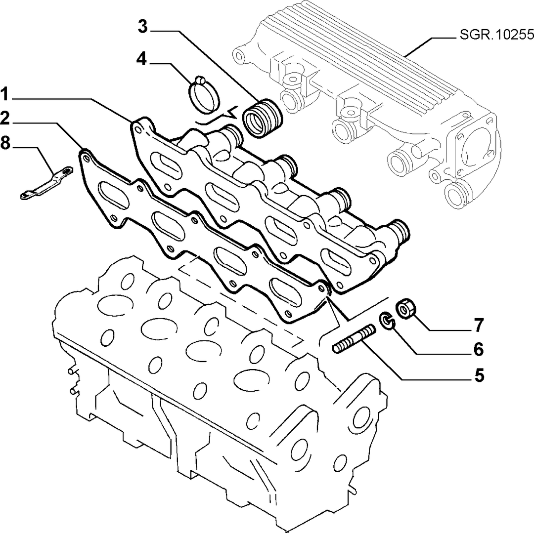 EXHAUST MANIFOLD 3