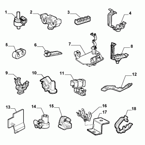 BRAKING SYSTEM FIXINGS 