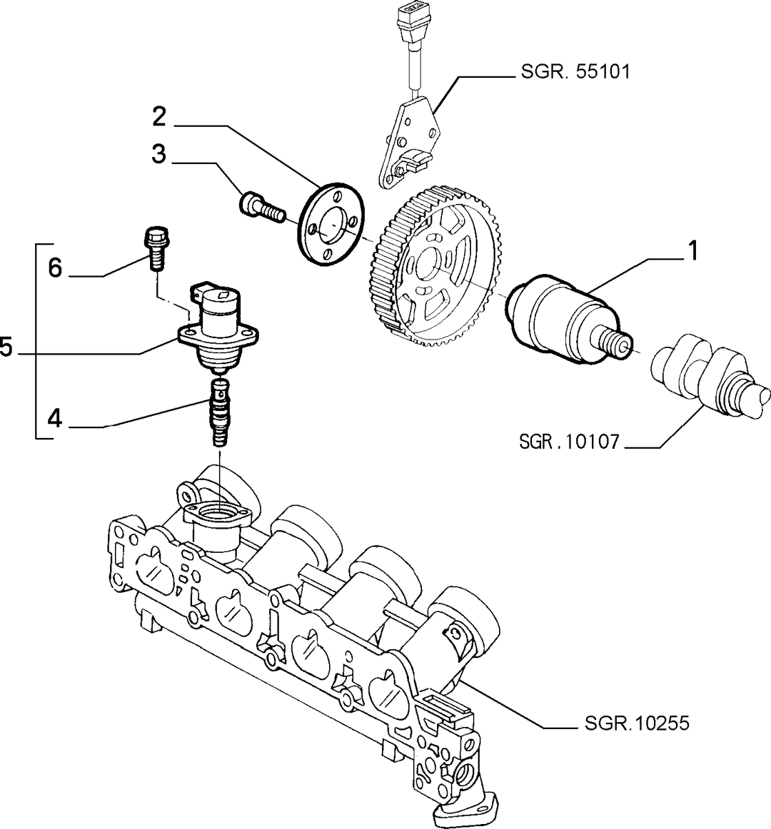 CAMSHAFT DRIVE 6