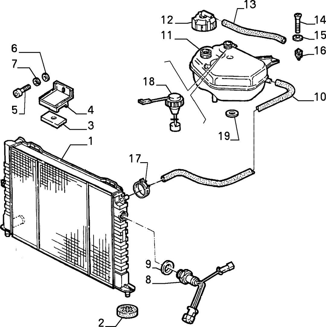RADIATOR AND PIPING 4