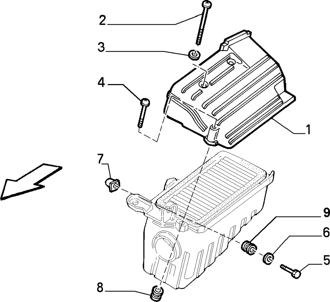 AIR FILTER AND PIPING 6