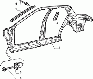BODYSHELL, PANELS (CENTRAL PART) 
