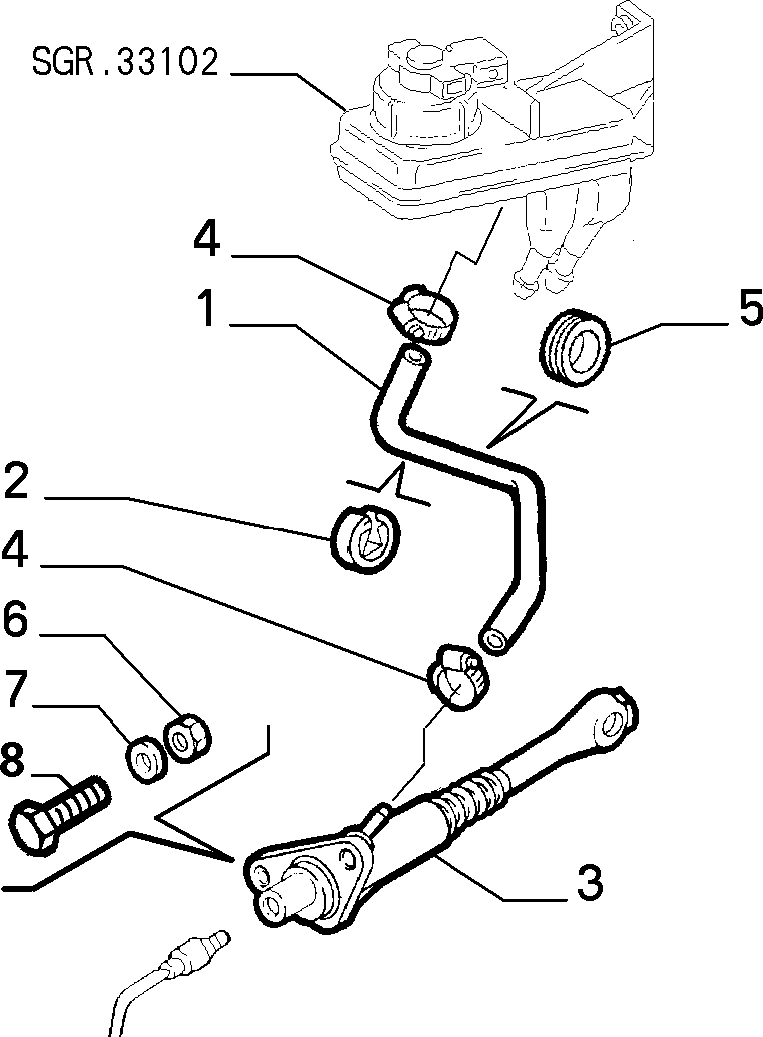 CLUTCH RELEASE HYDRAULIC CONTROL 5