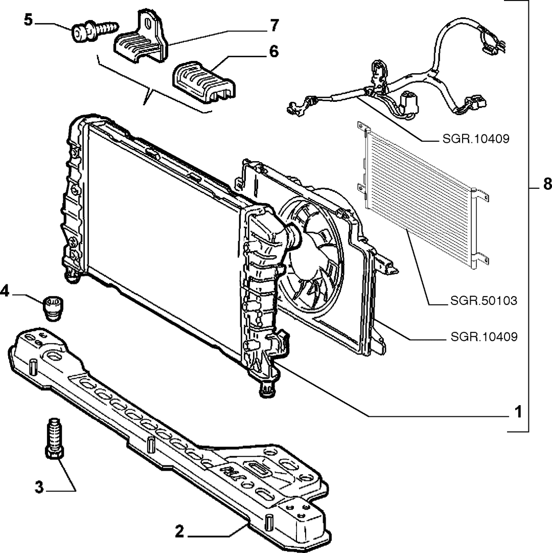RADIATOR AND PIPING 7