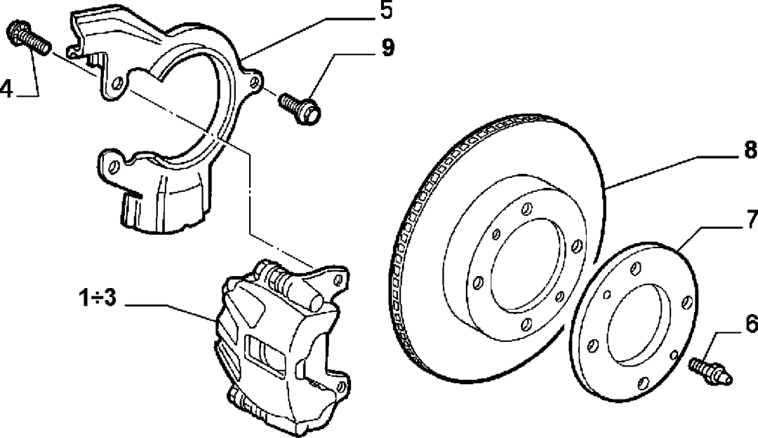 FRONT WHEEL BRAKES 4