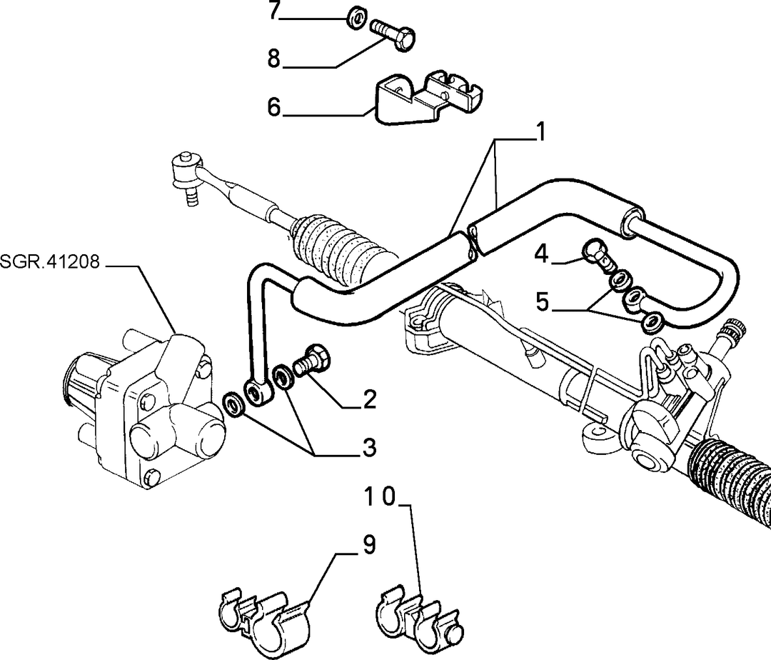 POWER STEERING HYDRAULIC SYSTEM 17
