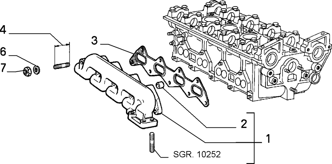 EXHAUST MANIFOLD 4
