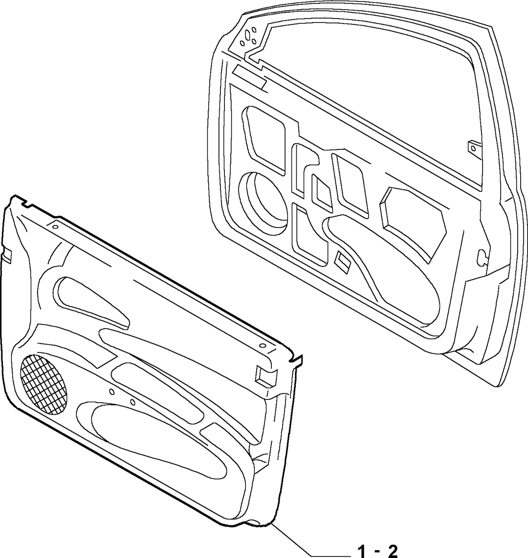 INTERIOR PANELS FOR FRONT SIDE DOORS 11
