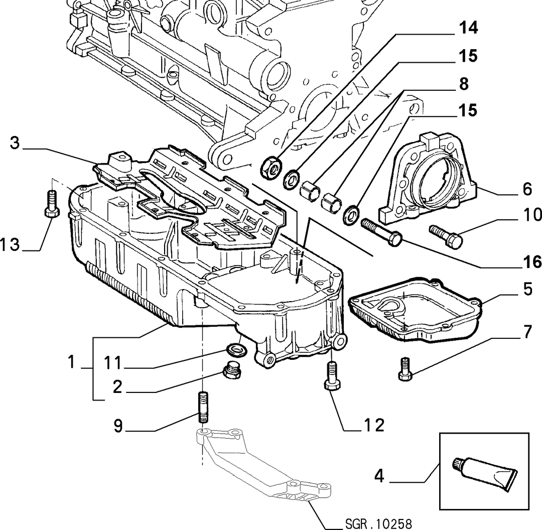 BLOCK SUMP AND COVERS 1