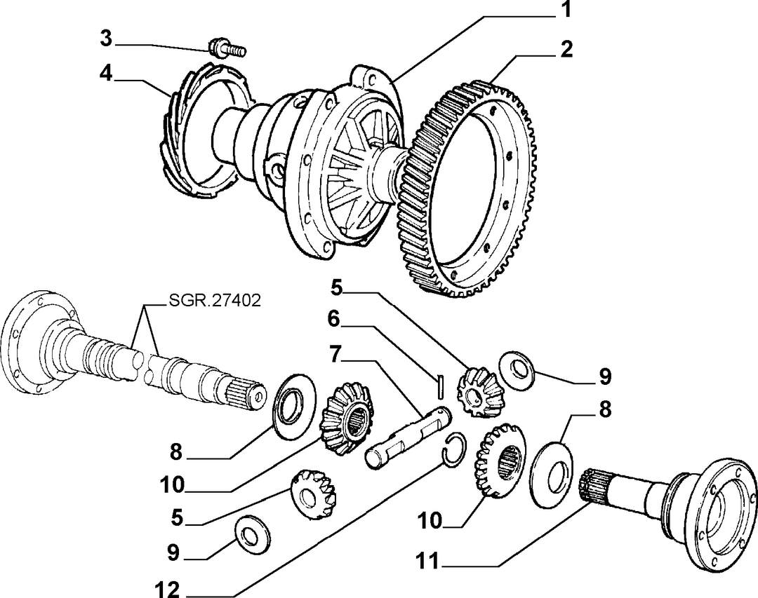 DIFFERENTIAL GEARS 4