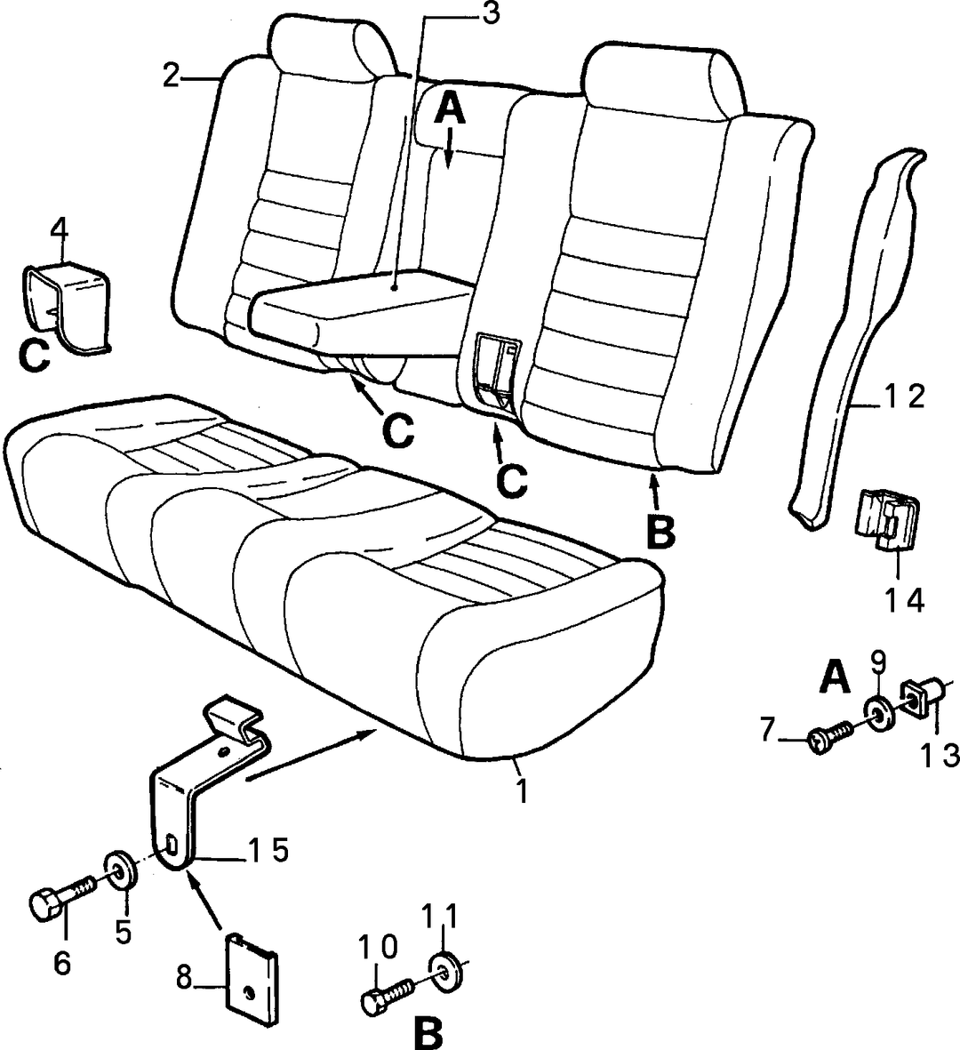 REAR SEAT  1