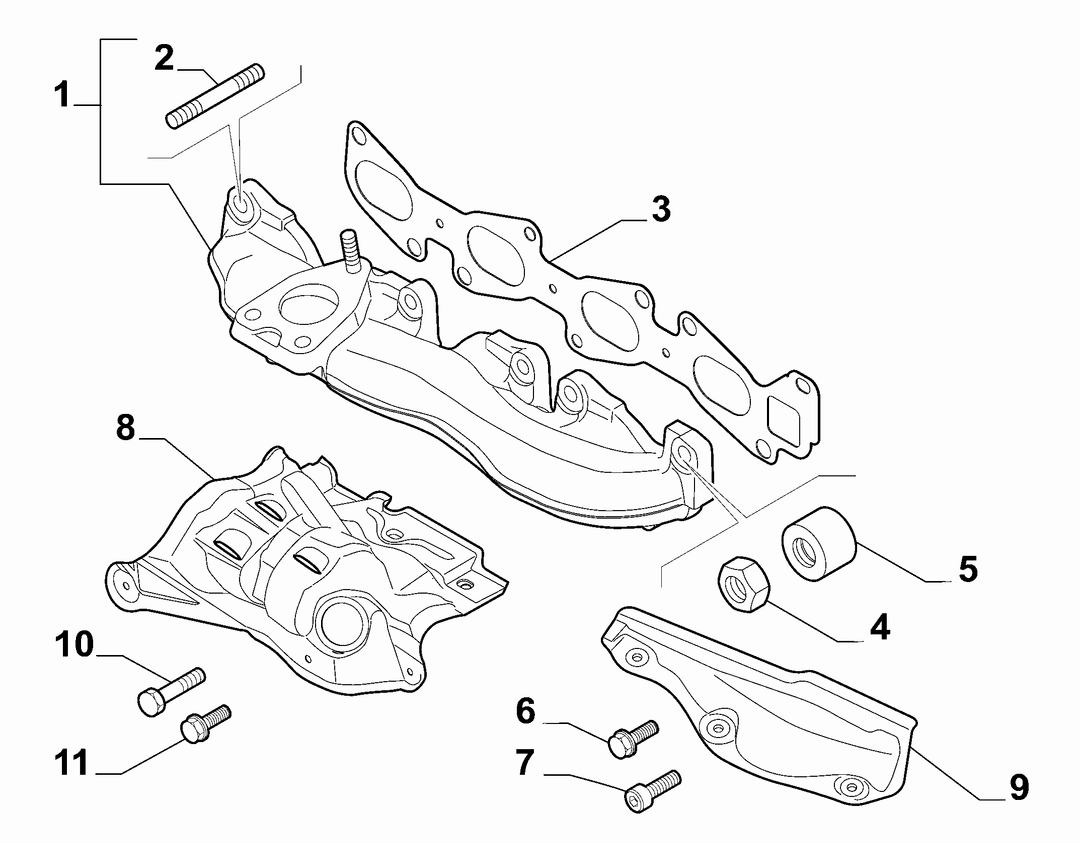 EXHAUST MANIFOLD 1