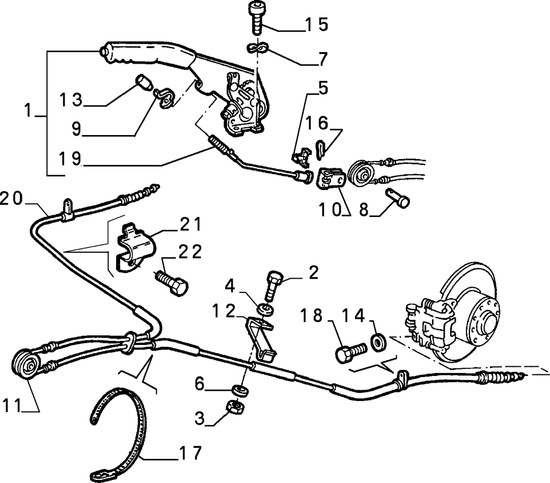 BRAKE HAND CONTROL 1