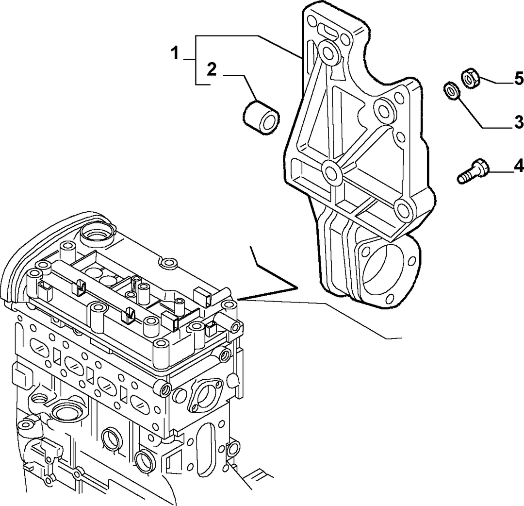 DRIVESHAFT MOUNTING 1