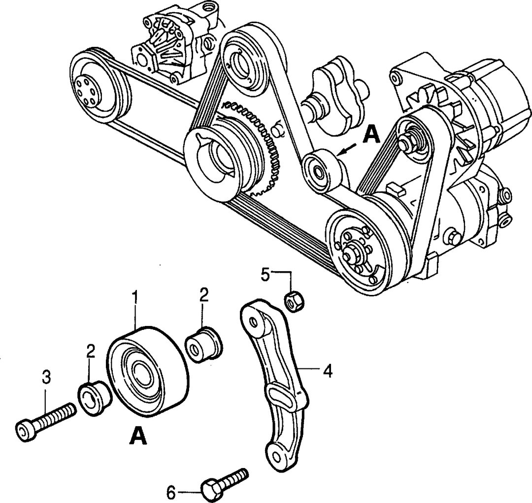 VARIOUS CONTROLS (BELTS AND PULLEYS) 5