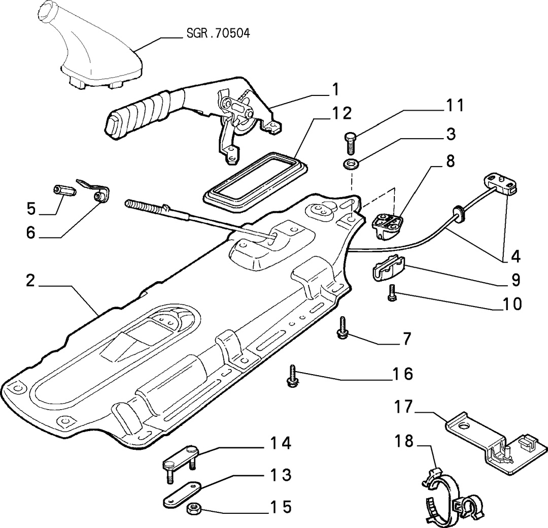 BRAKE HAND CONTROL  1