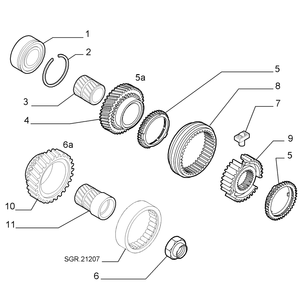 GEAR CABLE 1