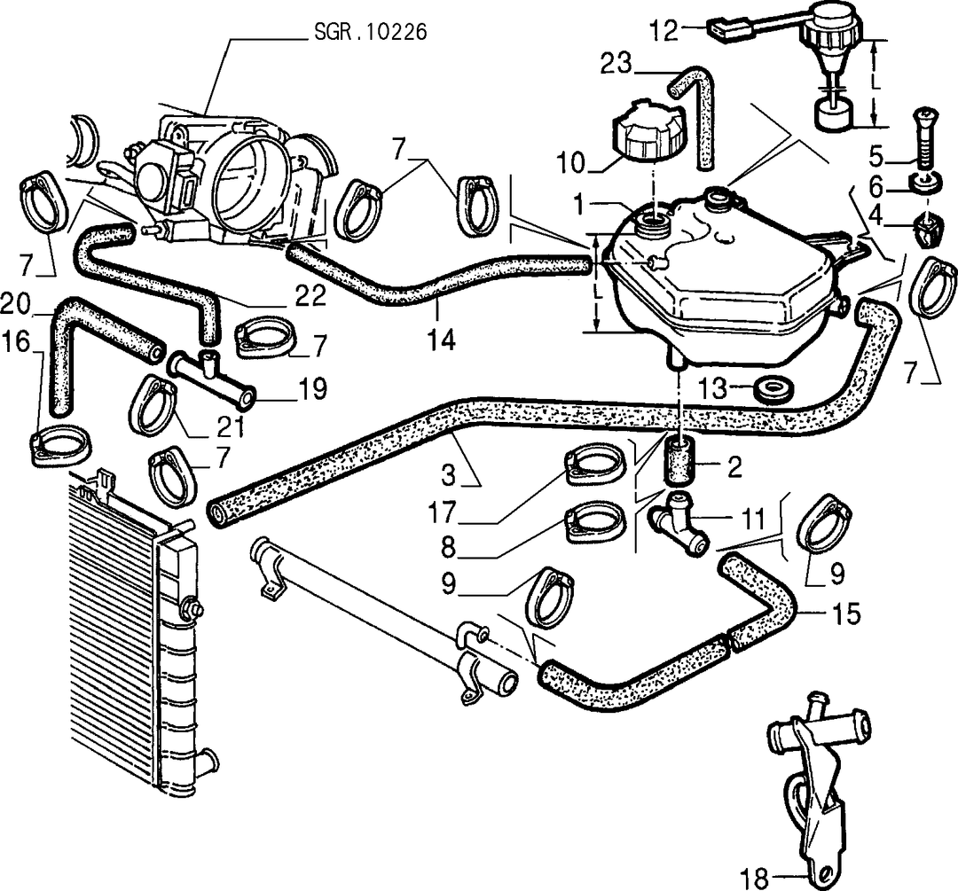 RADIATOR AND PIPING 6