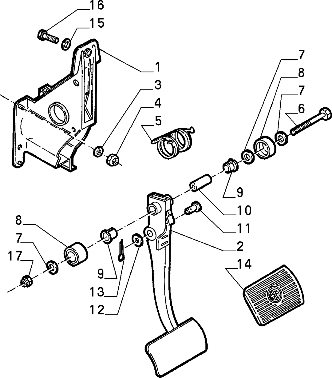 BRAKE PEDAL CONTROL 3