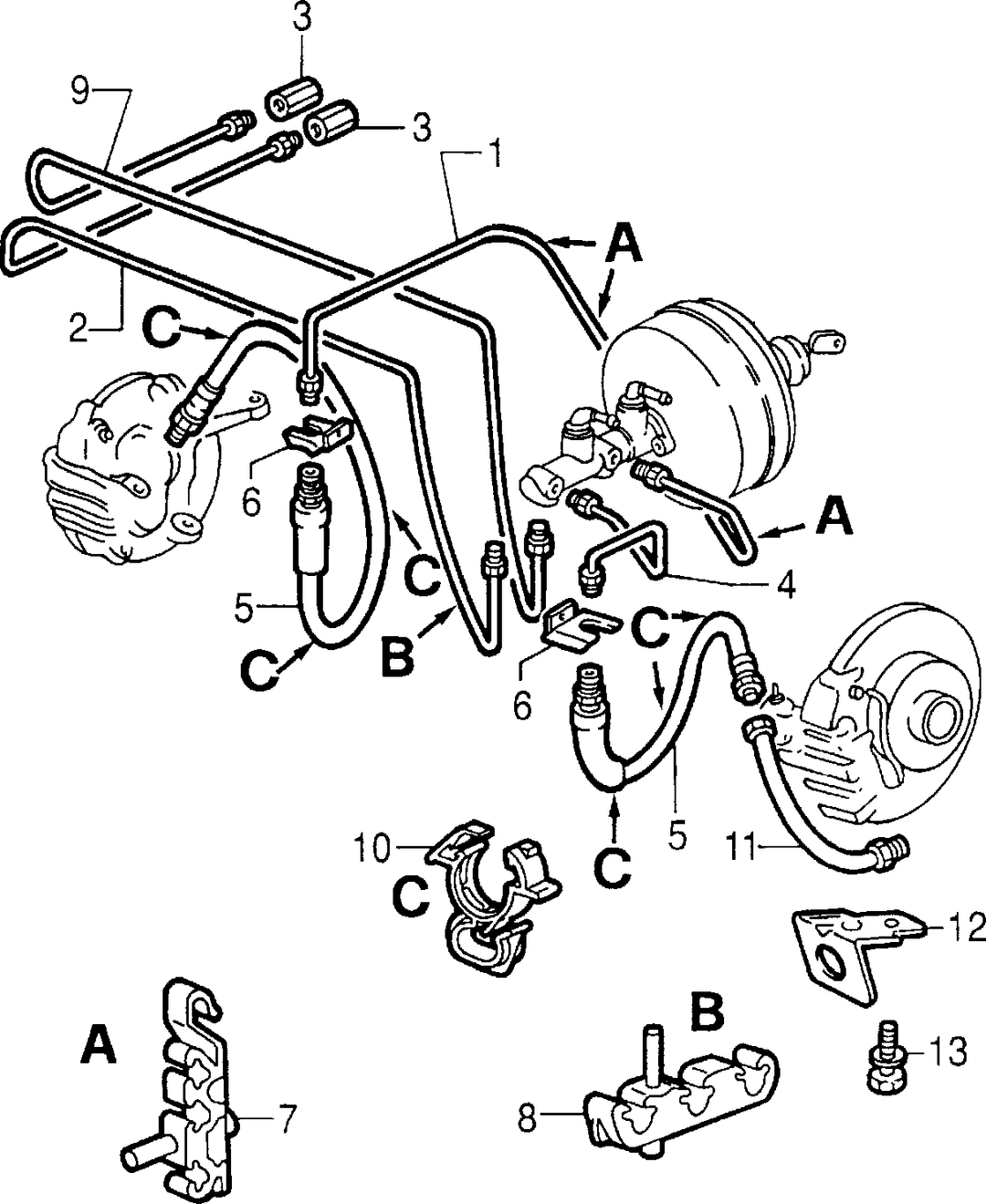 BRAKE HYDRAULIC SYSTEM  2