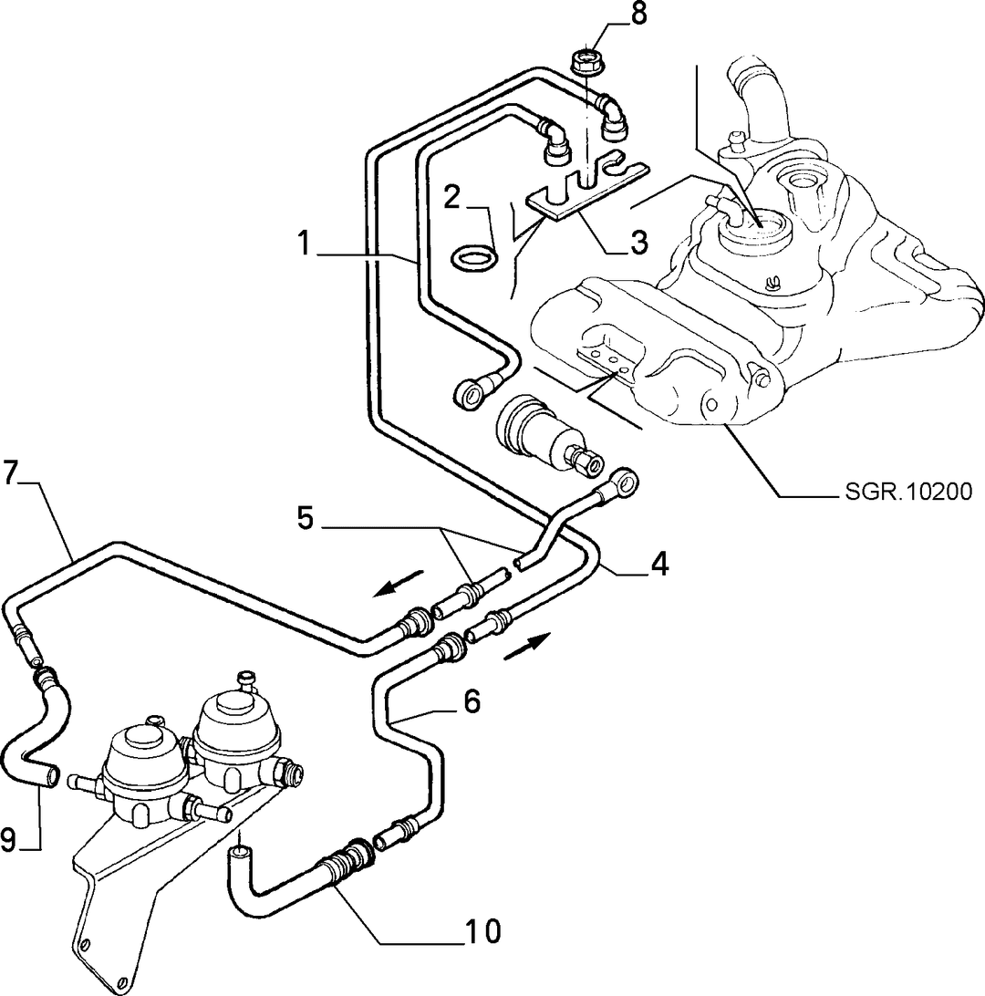 FUEL TANK PIPING 1