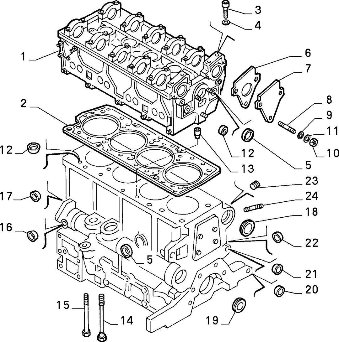 BLOCK AND CYLINDER HEAD 12