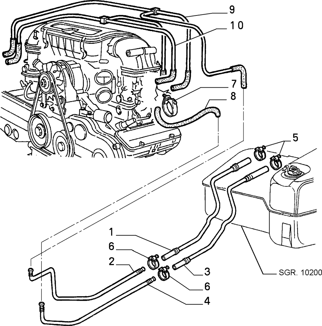 FUEL TANK PIPING 5
