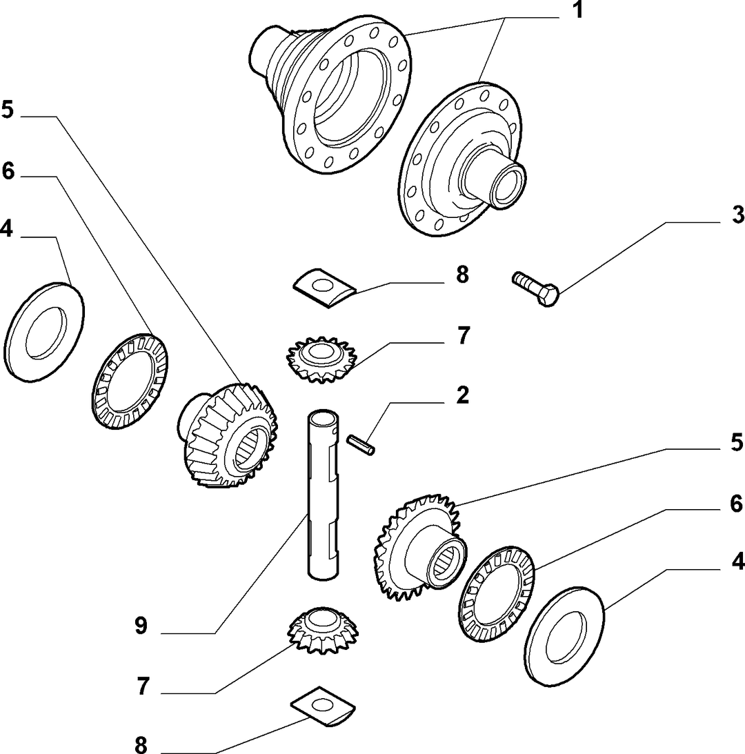 DIFFERENTIAL GEARS 10