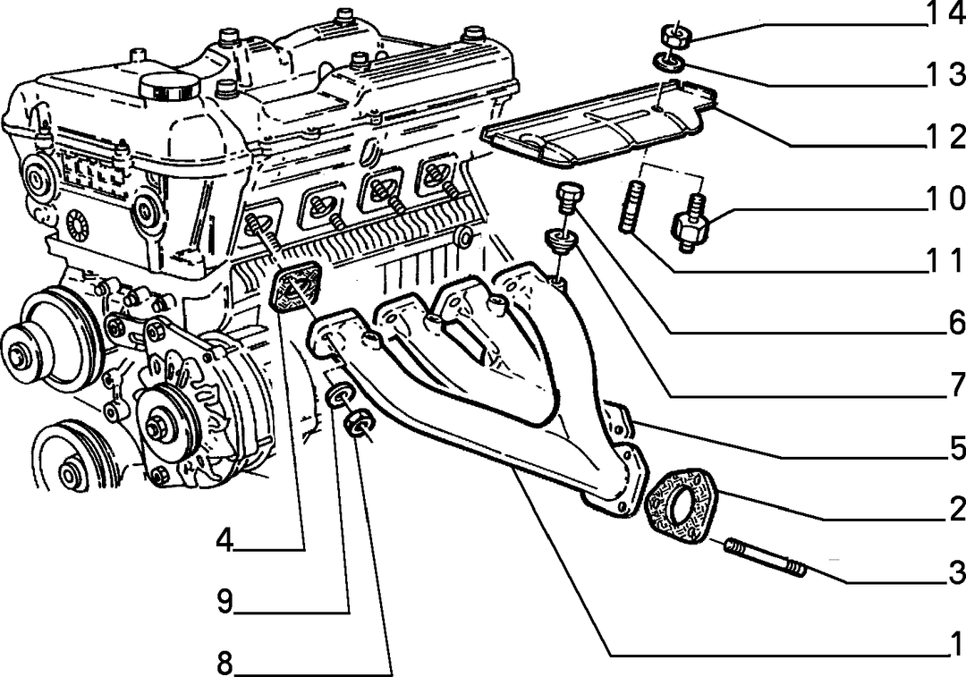 EXHAUST MANIFOLD 1