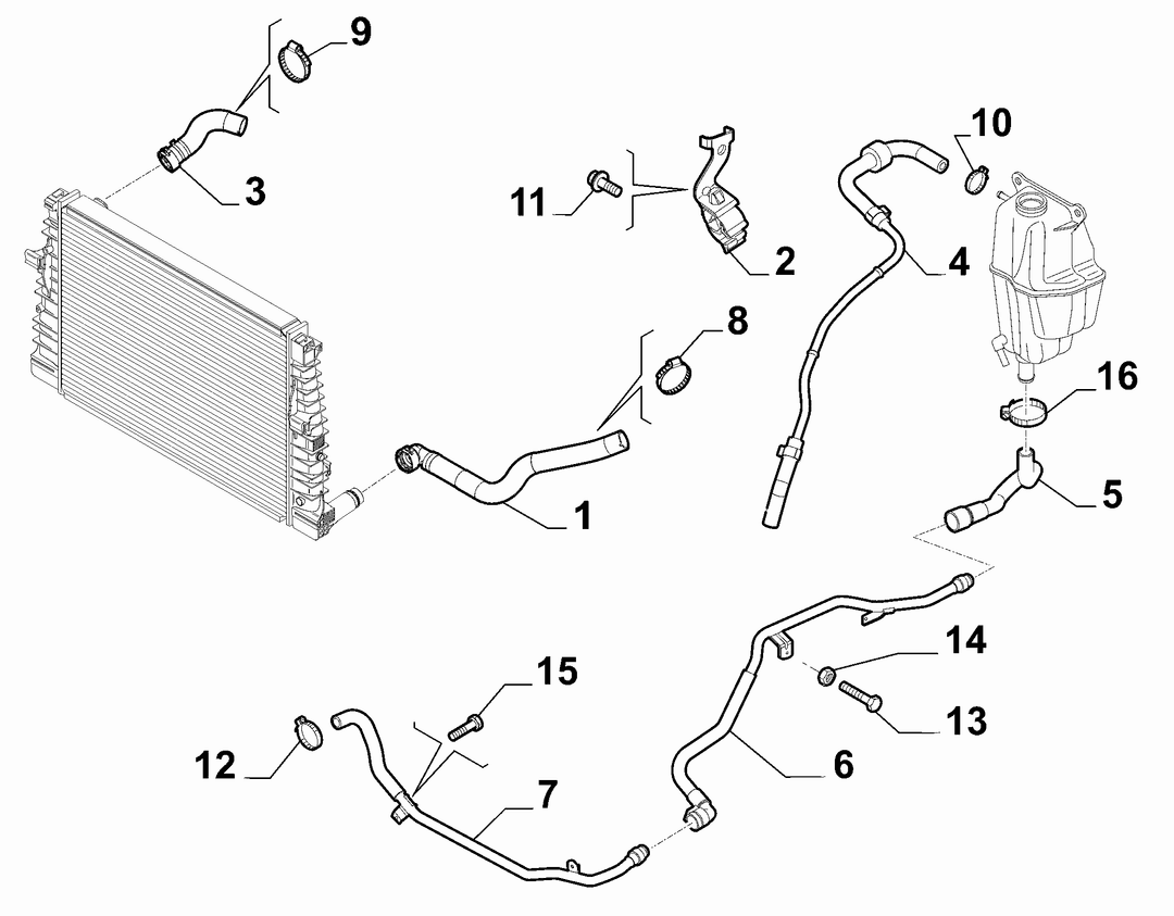RADIATOR PIPING 6
