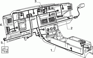 CABLE SET (CENTRAL PART)