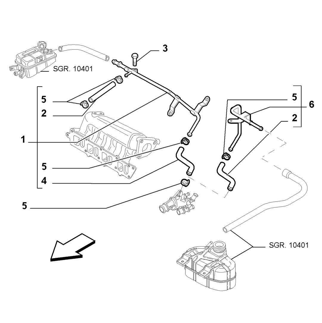 WATER PUMP AND LINES 17