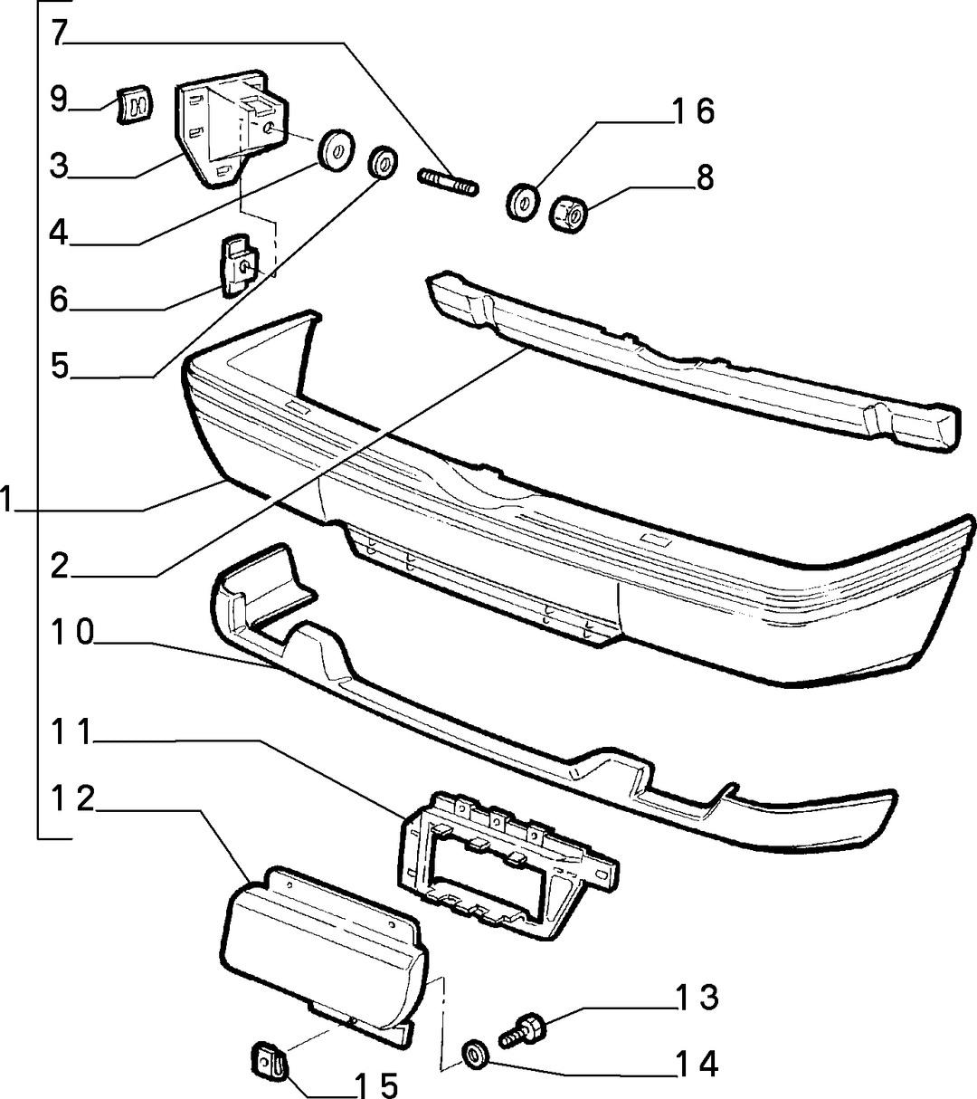 FRONT BUMPER  1