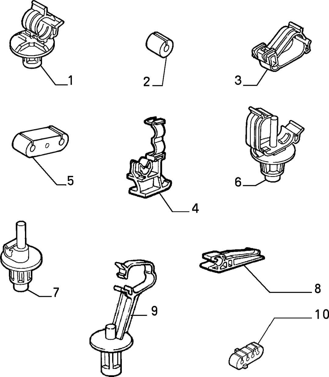 BRAKING SYSTEM FIXINGS  1