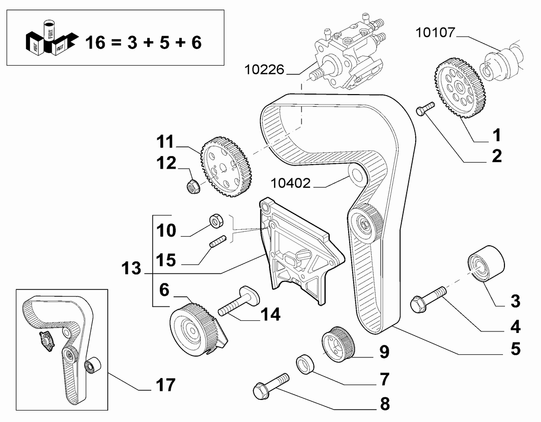 CAMSHAFT DRIVE 6