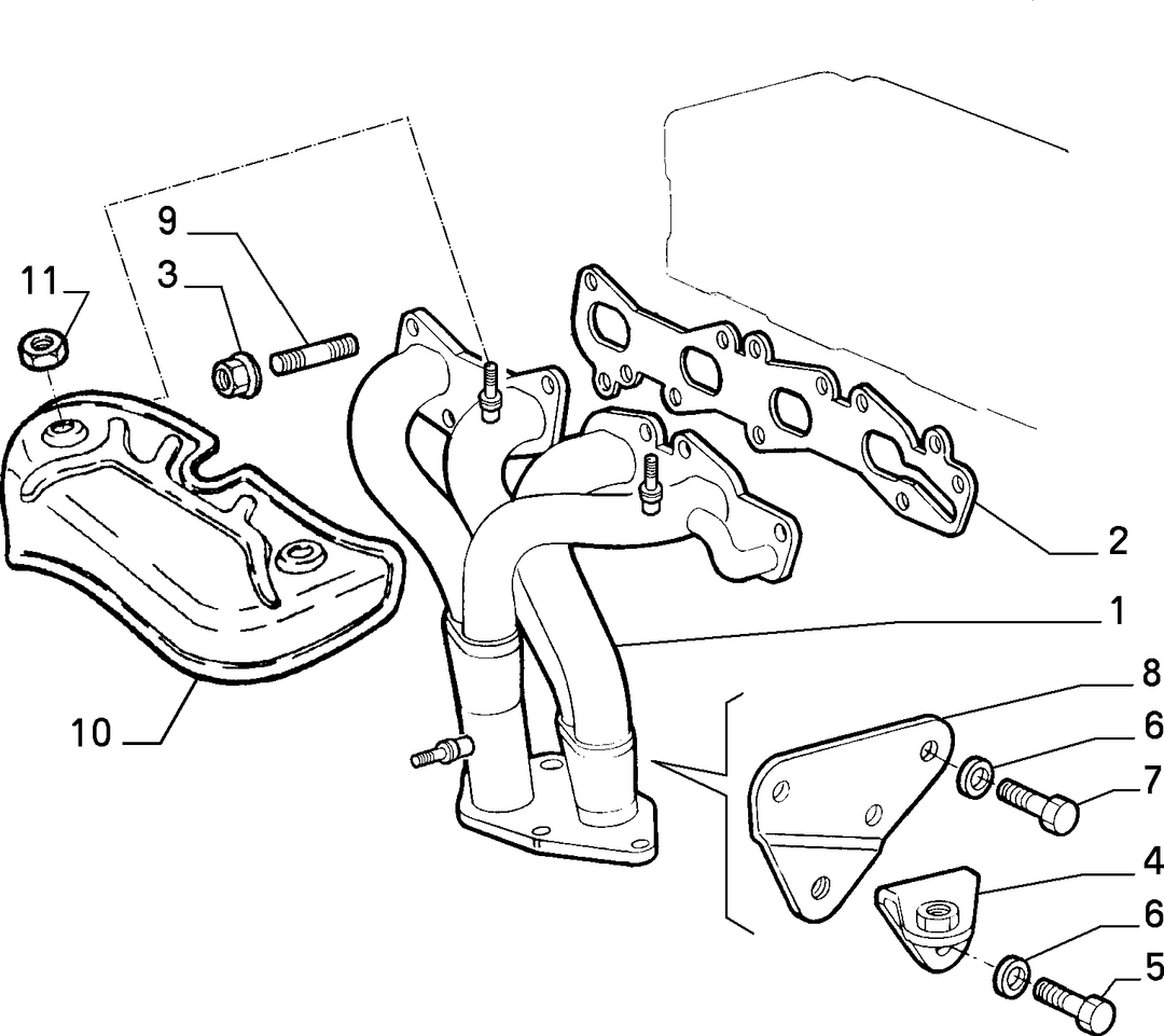 EXHAUST MANIFOLD 1