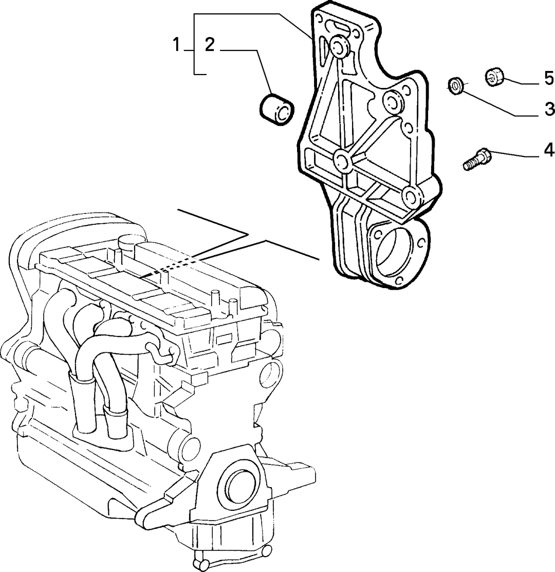 DRIVESHAFT MOUNTING 1