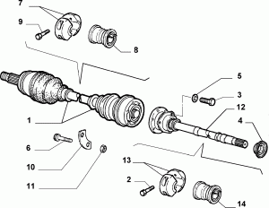 AXLE SHAFTS