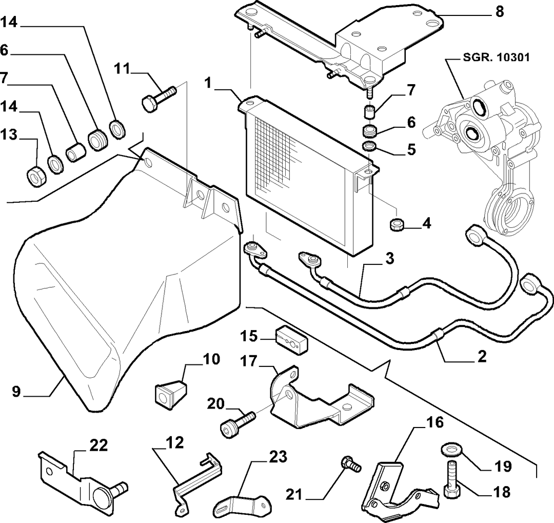 OIL COOLER 1