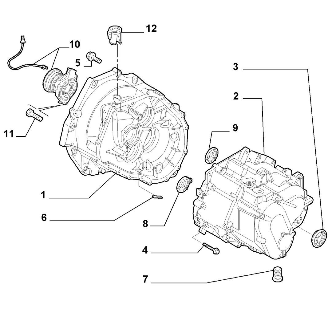 TRANSMISSION AND DIFFERENTIAL UNIT, CASING AND COVERS 4