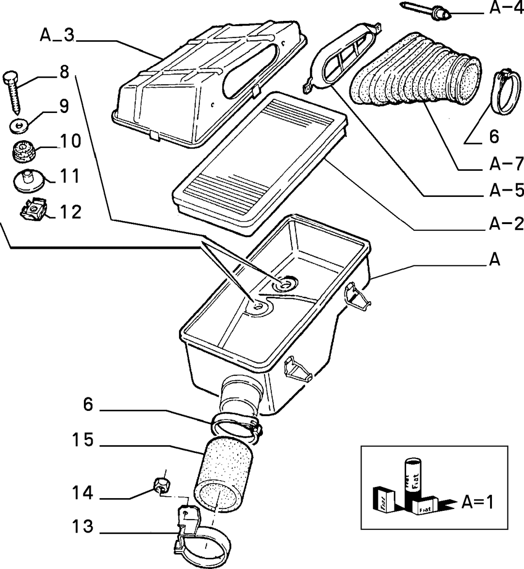 AIR FILTER AND PIPING 1