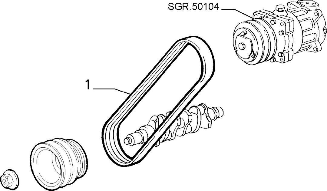 VARIOUS CONTROLS (BELTS AND PULLEYS) 2