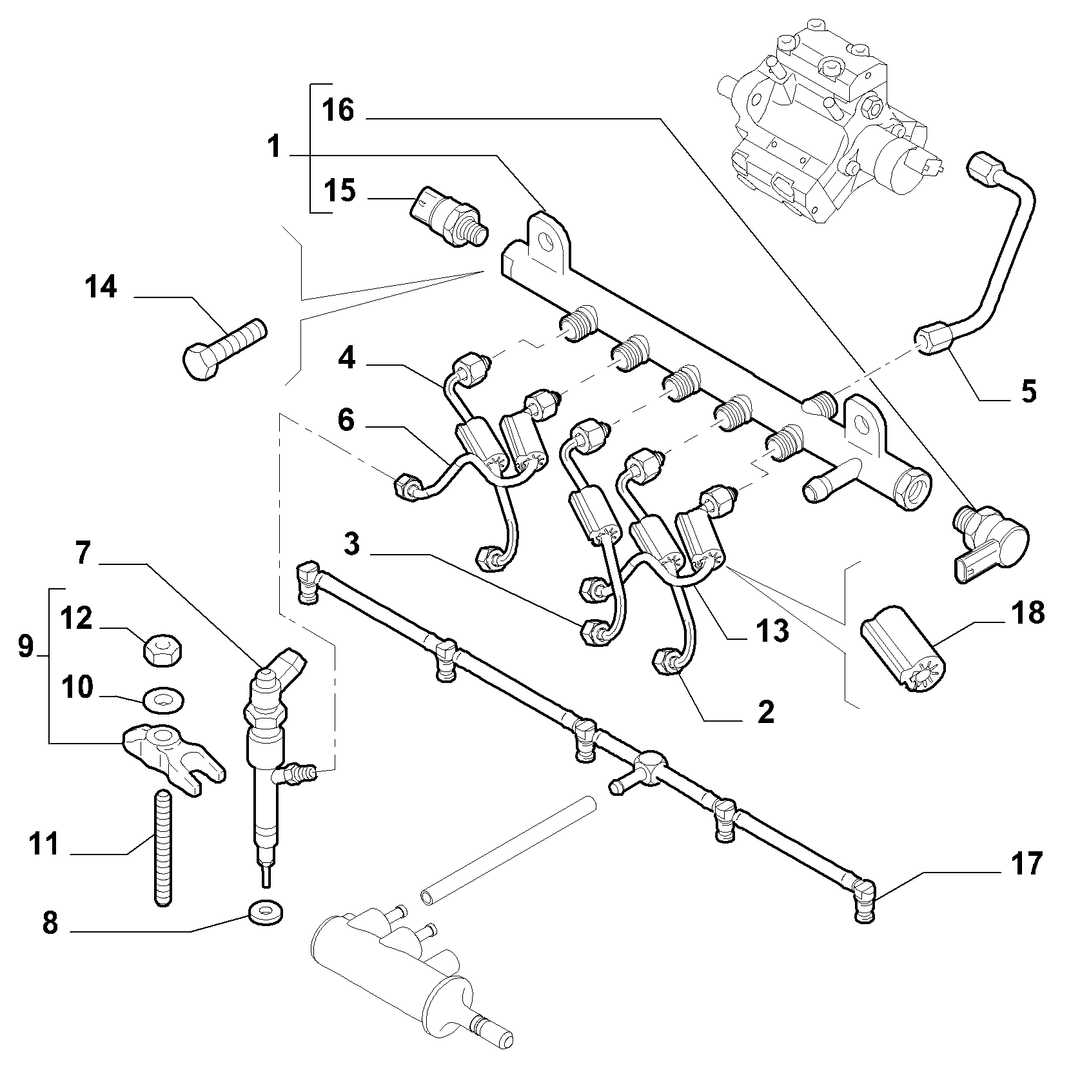 FUEL SUPPLY AND INJECTION 10