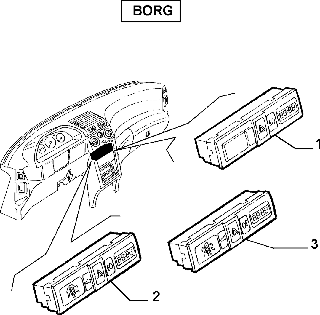 VARIOUS CONTROL PUSH BUTTONS AND SWITCHES  3