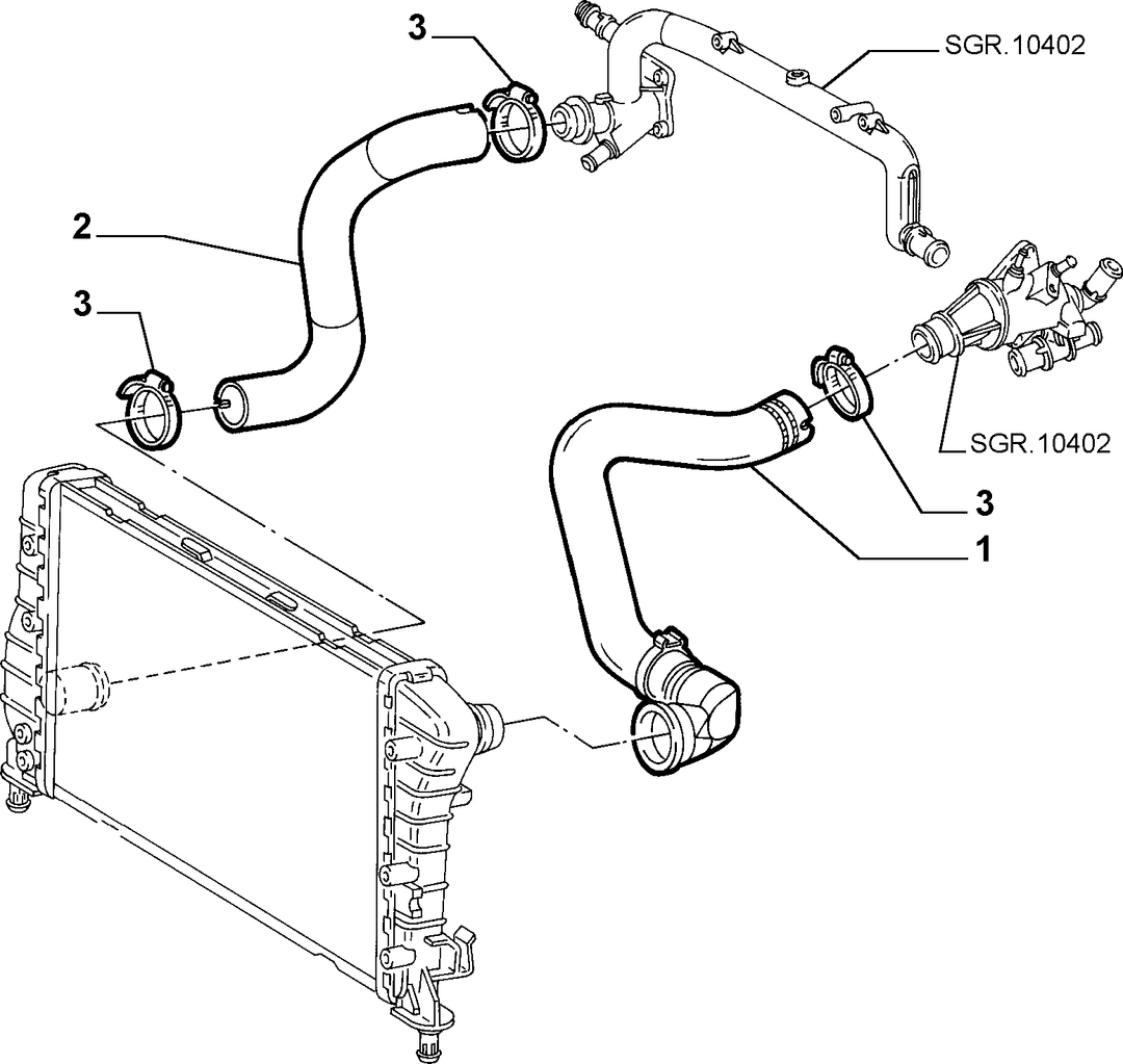 RADIATOR AND PIPING 8