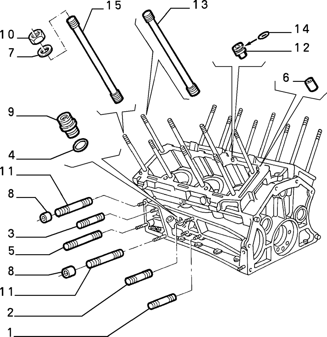 CRANKCASE AND CYLINDER HEAD 2