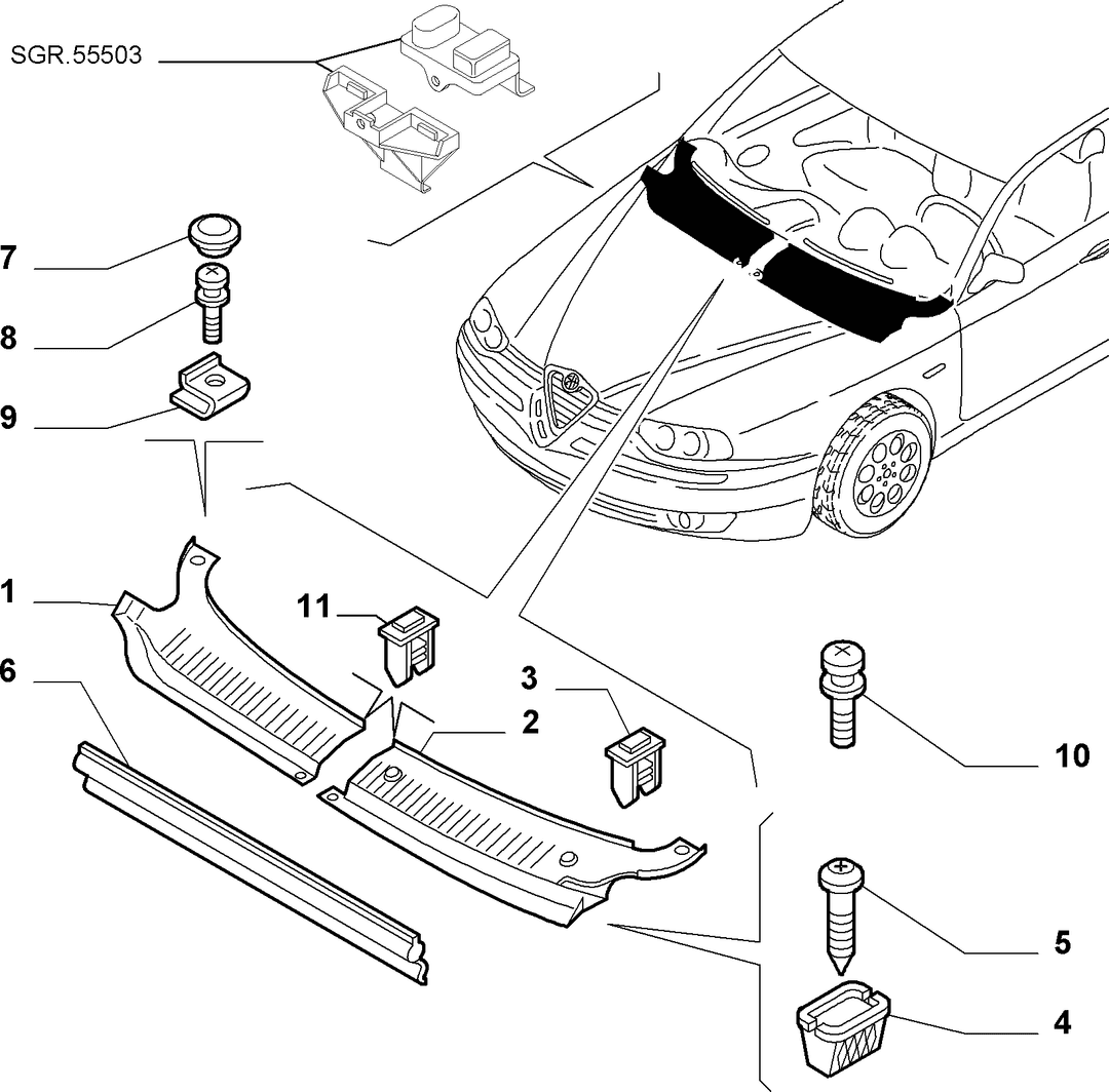 AIR INTAKES AND LIDS  1