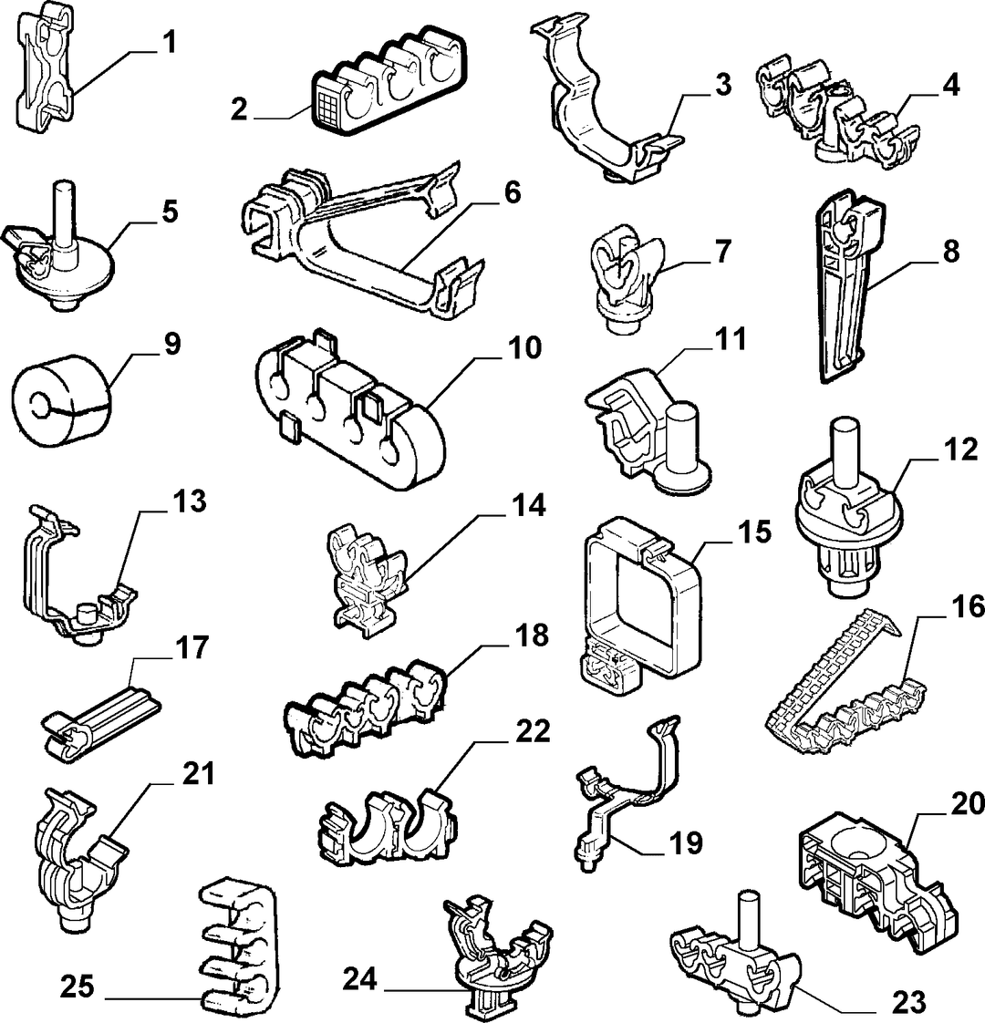 BRAKING SYSTEM FIXINGS  1