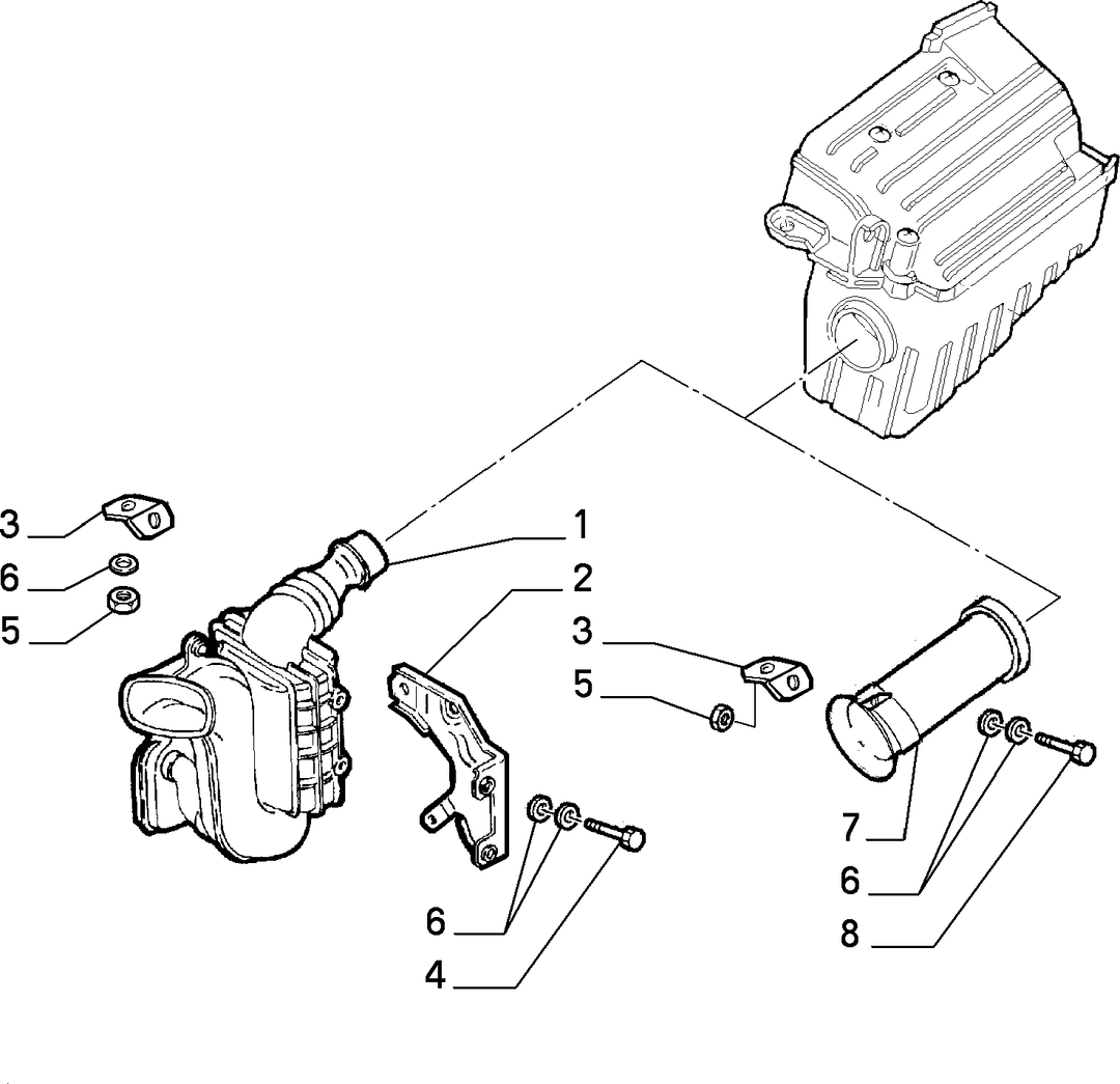 AIR FILTER AND PIPING 3