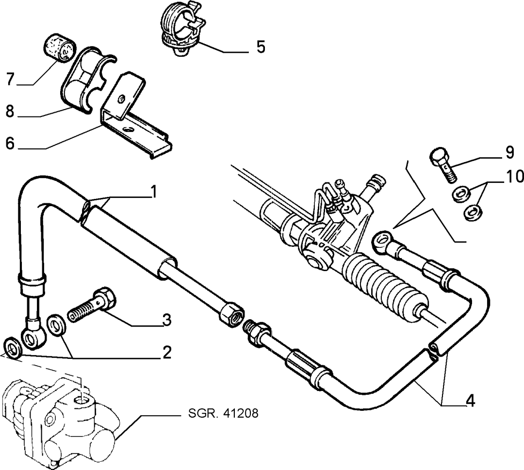 POWER STEERING HYDRAULIC SYSTEM 17